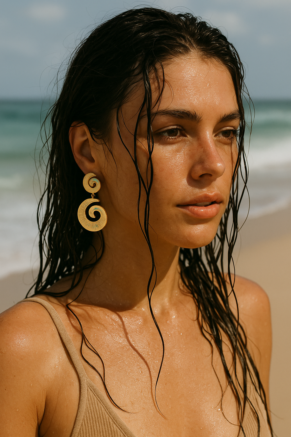 Aurelion wave Earrings