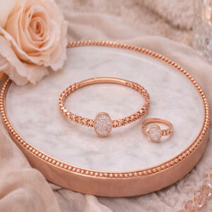 Serene Spark Set Rose Gold