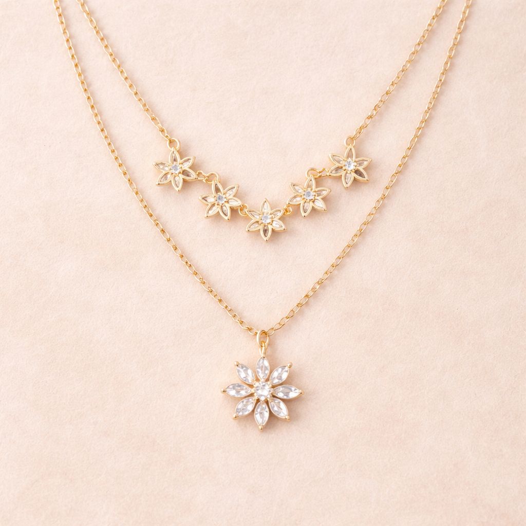 Daisy Luxe Layer Necklace