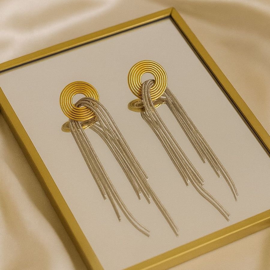 Spiral Glam Earrings