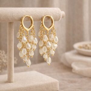 Elaria DewDrop Hoops