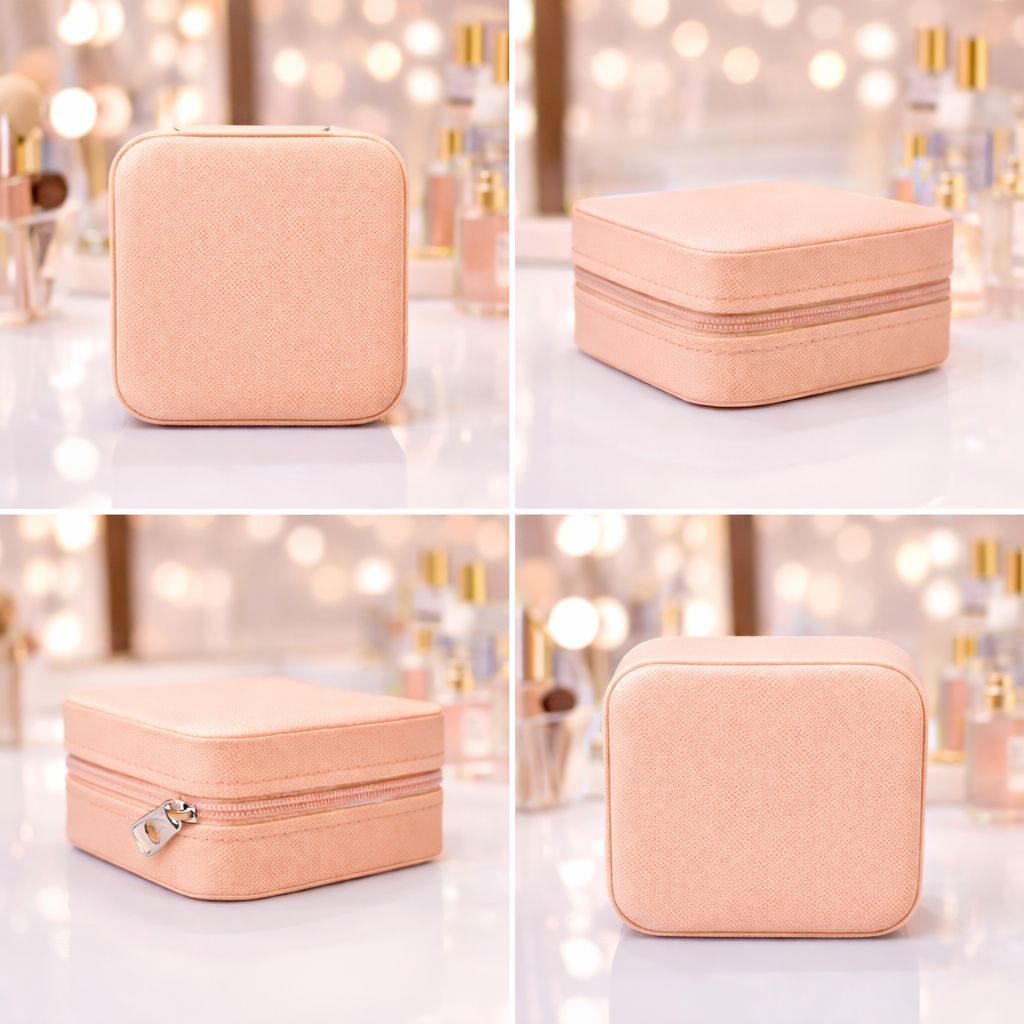 Hanaé Luxe Travel Jewel Case Pink - Image 2