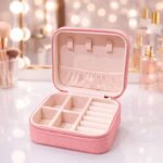 Hanaé Luxe Travel Jewel Case Pink