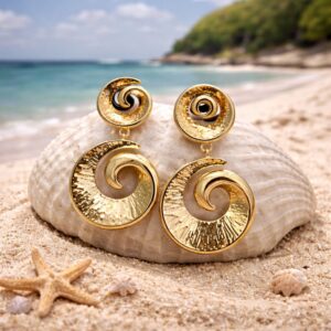 Aurelion Wave Earrings