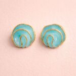 Silk Swirl Studs