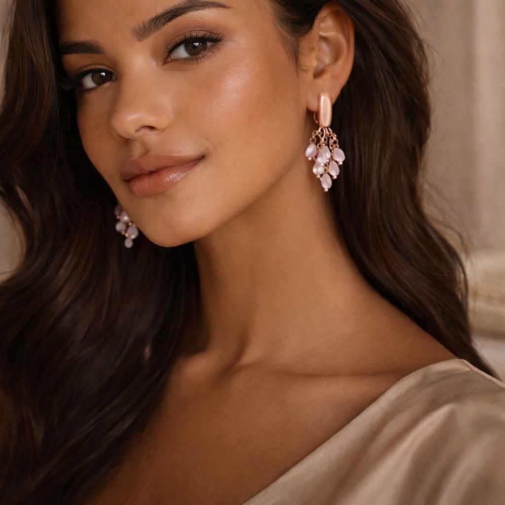 Elaria DewDrop Hoops - Image 4