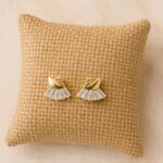 Ivory Swan Studs