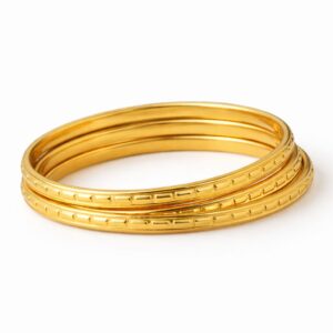 Golden Grace Bangles Design 5
