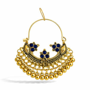 Rani Neelima Dark Brownish Jhumkis